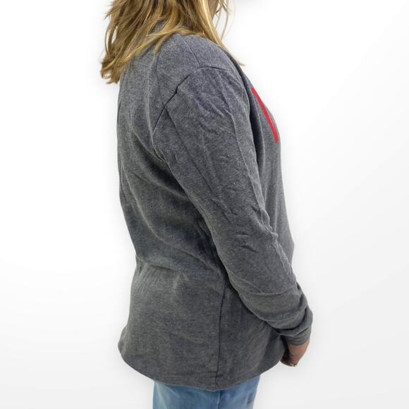 VICTORIA’S SECRET Victoria Sport Gray Long Sleeve Shirt - Picture 2 of 6